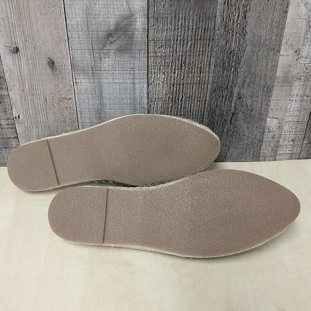 LF / Life Leather Espadrilles Studded Shoes